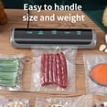 thumbnail image 4 of Xihbxyly Vacuum Sealer Vacuum Sealer Machine With 10 Vacuum Bags Food Vacuum Sealer Dry/Moist Vacuum Sealer For Airtight Food Storage For Kitchen Food Sealer For All Saving Needs, 4 of 7