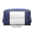 thumbnail image 2 of Large Capacity Zippered Storage Bag For Duvets Blankets And Comforters With Clear Transparent View Window, 2 of 4