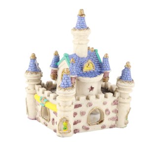 Aquarium Resin Castle Décoration Haute Simulation Fish Tank Roman Castle Décoration pour Aquarium Fish Task