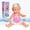 b, variant on YOPTOP Swimming Baby Doll Baby Doll That Swims in Water Waterproof Swimming Doll for Girls Electric Swim Baby Doll Water Baby Doll Swimming Dolls for Bathtub Pool Bath Time Play,a