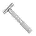 thumbnail image 4 of MesaSe Classic Double Edge Safety Razor w/ Blade Portable Metal Manual Mustache Shavers, 4 of 6