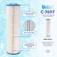 thumbnail image 4 of Unicel C-7697 Cartouche de Filtre de Remplacement pour Harmsco SC/TC 155, 4 of 7