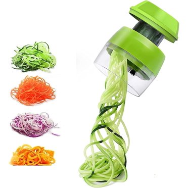 Portable Vegetable Spiralizer, Spiral Vegetable Cutter, Vegetable Cutter Vegetable Cutter Zucchini Peeler, for Zucchini Noodles, Spaghetti, Tagliatell