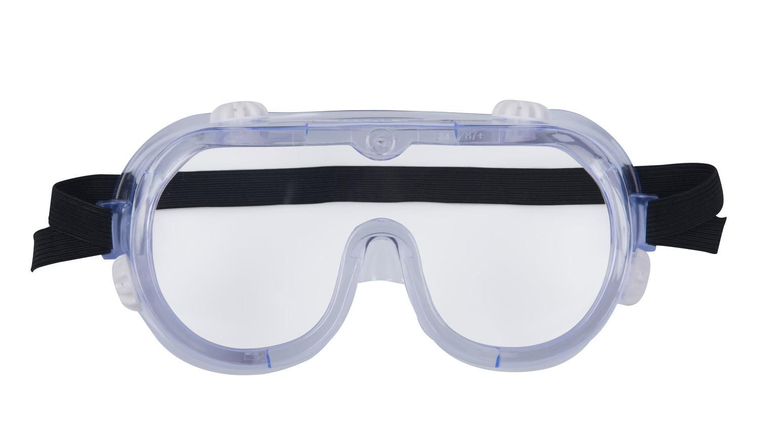 Lunettes à coque 93506H1-DC 3M(MC), verres résistant aux éclaboussures de produits chimiques et aux chocs, verres transparents