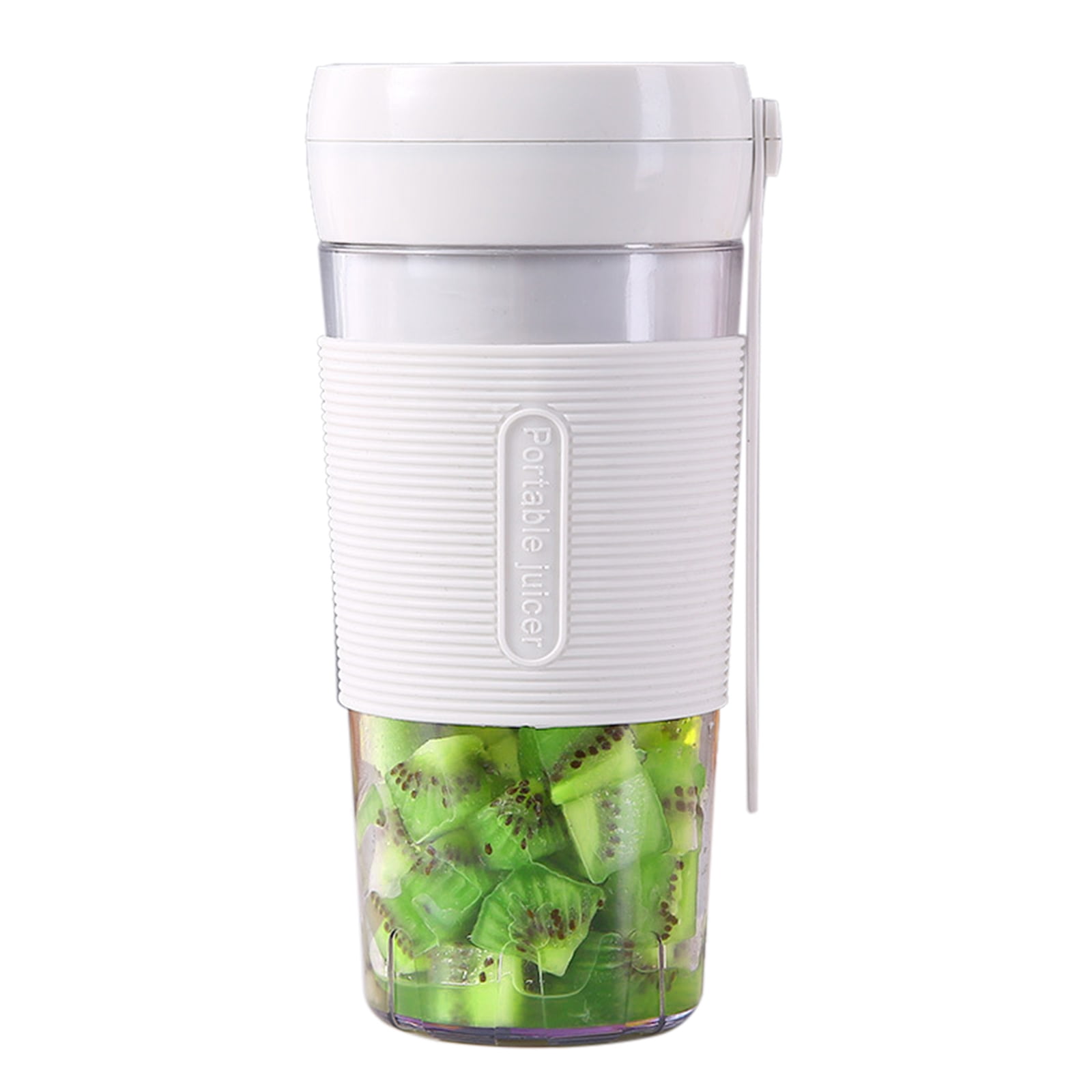 Zootealy Mini Portable Blender Portable Juicer Cup Size Smoothie Juicer Cup 4-Blade 1200mAh Rechargeable-Battery for Home Travel Sports Gym