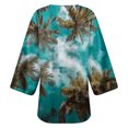 thumbnail image 4 of Nouveaux Hauts pour Femmes 2023 Mode Grande Taille Manches Longues Col Rond Blouse Imprimée Automne Chandail Décontracté Hauts Chemise Manches Longues pour Femmes, 4 of 5