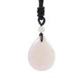 thumbnail image 4 of lionlar Pendentif Collier en Pierre Fait Main Accessoires de Bijoux Femmes Hommes Ajustable Rose, 4 of 8