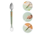 thumbnail image 4 of 2pcs Fruit Puree Spoon Double-ended Baby Food Spoon Baby Silicone Feeding Spoons, 4 of 8