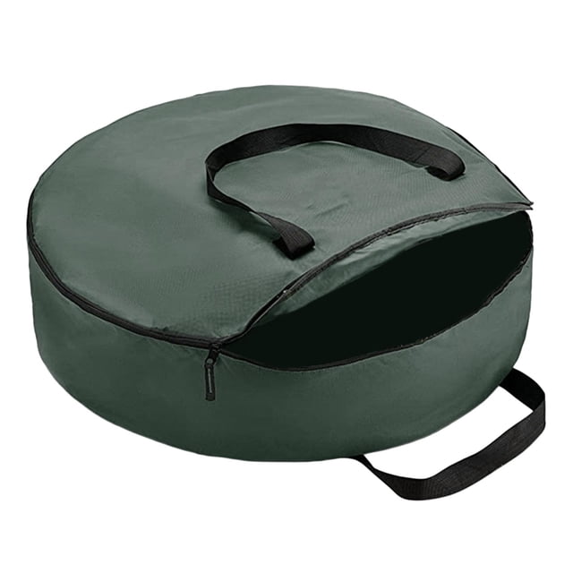 jinwen 201D Container Storage Bag Heavy Duty Cloth Cloth with Handles Rectangle Closure Green-1 76x20cm