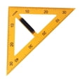 thumbnail image 2 of GUOOL Math Geometry Equipment Drawing Math Geometry Tool for Engineering Classroom 45 triangle, 2 of 9