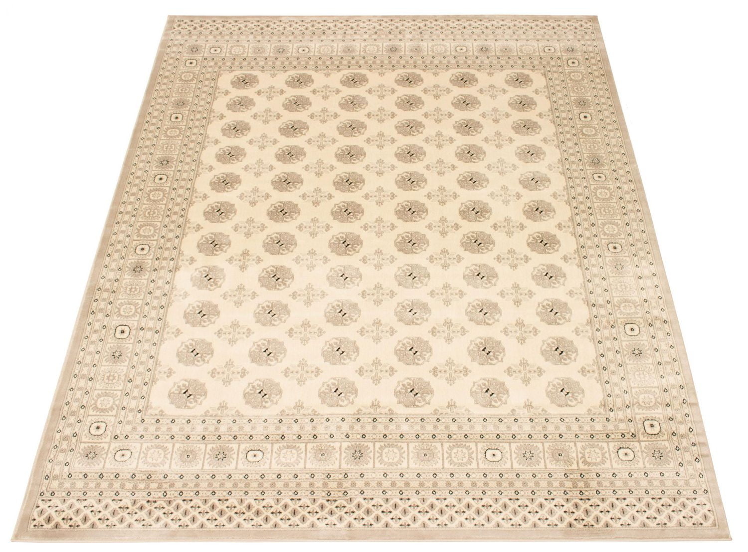 Tapis Tekke Oriental pour Salon, Salle à Manger, Chambre