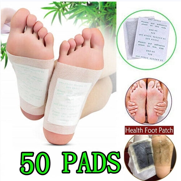 PENGXIANG Detox Foot Pads (50pcs) Natural Cleansing Foot Pads for Foot Care Sleeping & Anti-Stress Relief - 50 Pads