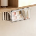 thumbnail image 2 of Birdeem Clear Stackable Drawer Organizer Bins, Plastic Bathroom Storage for Under Sink, Vanity & Cabinet, Transparent Makeup Cosmetic Container with White Frame, Slide-Out Design for Small Items, 2 of 7