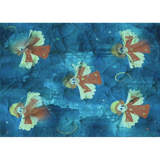 Ahgly Tapis Rectangulaire Lavable en Machine Intérieur Transitionnel Turquoise Foncé Vert, 2 Pieds x 4 Pieds