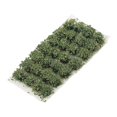 thumbnail image 1 of lionlar 2x28 Pcs Tufts en Herbe Autocollants Modèle de Table de Sable Vert Foncé, 1 of 7