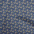 thumbnail image 1 of oneOone Rayon Indigo Blue Fabric Floral Craft Projects Decor Fabric Printed By The Yard 56 Inch Wide, 1 of 4