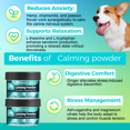 thumbnail image 3 of Welsdom Pets Soothing Paws Herbal Blend - Calming Powder | Natural Stress Relief for Dogs | Promotes Relaxation & Mood Enhancement | Easy-to-Use Adaptogenic Formula, 3 of 6