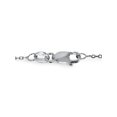 thumbnail image 3 of Collier pour Femme en Or Blanc 14 K, Serti Clos de Diamants 1 Ct, Station, 18 Po, 3 of 3