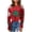 L, variant on RKSTN Ugly Christmas Sweater for Women Fall Fashion 2023 Christmas Printed Long Sleeve Knitted Sweaters Pullove Round-Neck Casual Sweater Tops