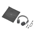 thumbnail image 3 of Logitech Zone Wireless 2 Premium Noise Canceling Headset with Hybrid ANC, Bluetooth, USB-C, USB-A, Certified for Microsoft Teams and Fast Pair, Graphite, 3 of 15