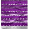 thumbnail image 1 of Soimoi Rayon Crepe Fabric Floral & Flying Swan Block Print Fabric by The Yard 46 Inch Wide, 1 of 3