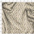 thumbnail image 4 of Soimoi Cotton Poplin Fabric Flycathcer Bird Print Sewing Fabric Yard 42 Inch Wide, 4 of 5
