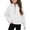 White, variant on Aocisk Girls Casual Oversized Quarter Zipper Pullover Hoodie With Pocket Long Sleeve Sweatshirt Top Grey 13-14 Years