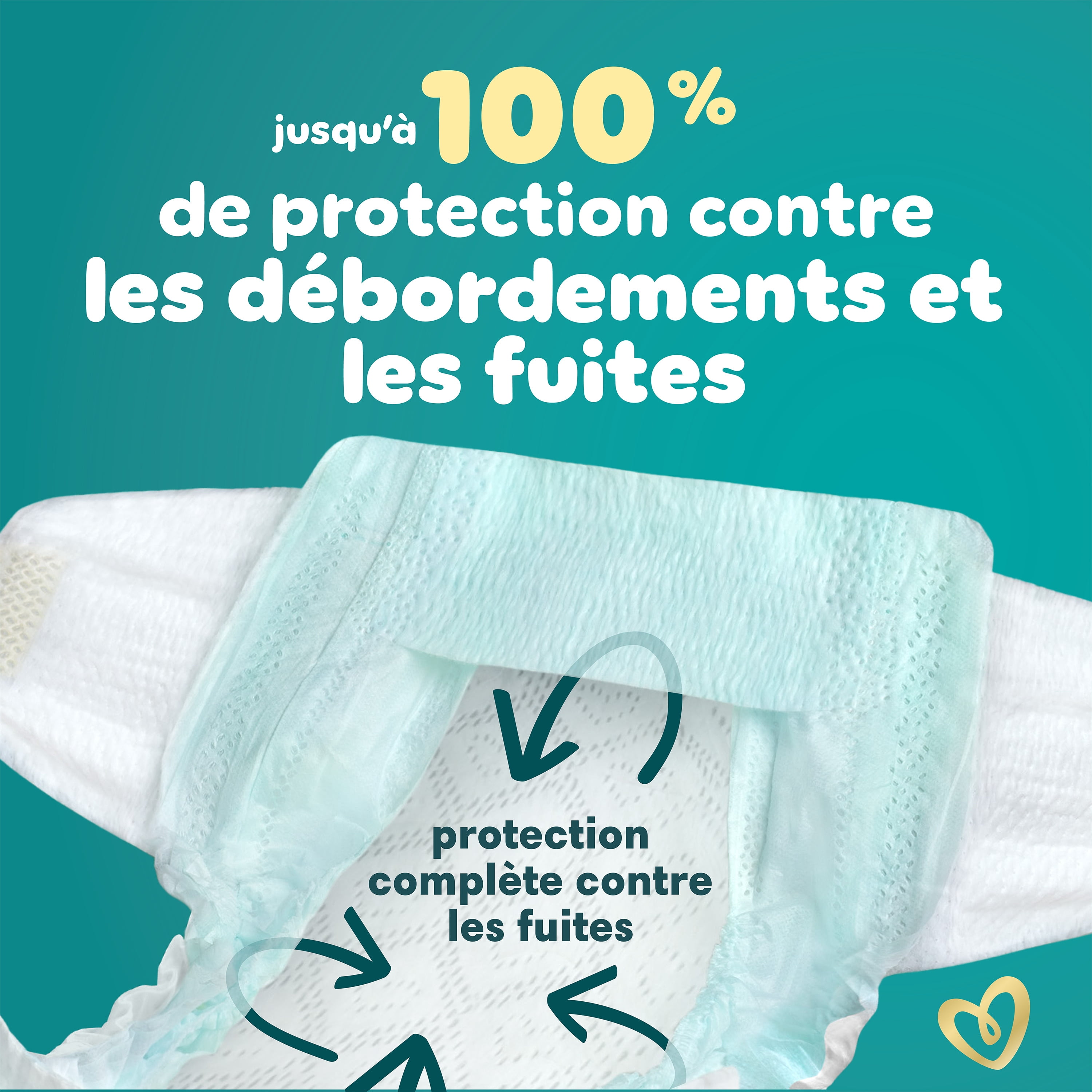 Pampers Swaddlers Couches, Taille 3 (13-26 lbs), Absorbantes, Garde Bébé au Sec et Confortable, Couche Jetable pour Bébé Sans Danger pour la Peau