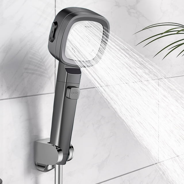 Fridja Sales Power Booster Sprayer Bathroom Bath Filter Shower Head Spray Bath Head Flower Shower