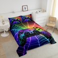 thumbnail image 3 of Boys Gamer Bedding Twin Comforter Set,Down Comforter,Reversible 2 Pieces, 3 of 6