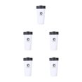 thumbnail image 2 of kurtrusly Reusable Thermal Cup Eco-Conscious Choice For Better Tomorrow Convenient white 500ml 5Set, 2 of 6