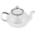 thumbnail image 1 of Miangastore Glass Flower Tea Kettle With Strainer Glass Tea Pot Clear Glass Tea Kettle Pot For Blooming Tea, 1 of 8