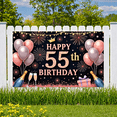 thumbnail image 4 of Decorative Design Birthday Party Banner Celebration Backdrop for Birthday Party Indoor Decoration Photo Shoot, 4 of 5