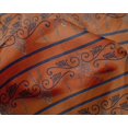 thumbnail image 4 of oneOone Silk Tabby Fabric Swirl & Floral Block Decor Fabric Printed BTY 42 Inch Wide, 4 of 4