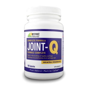 Westcoast Naturals Joint Q, une augmentation naturelle de la mobilité globale après perte due à des facteurs chronologiques, 100 Capsules