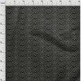 thumbnail image 3 of oneOone Polyester Lycra Black Fabric Geometric Bandhani Sewing Material Print Fabric By The Yard 56 Inch Wide, 3 of 4