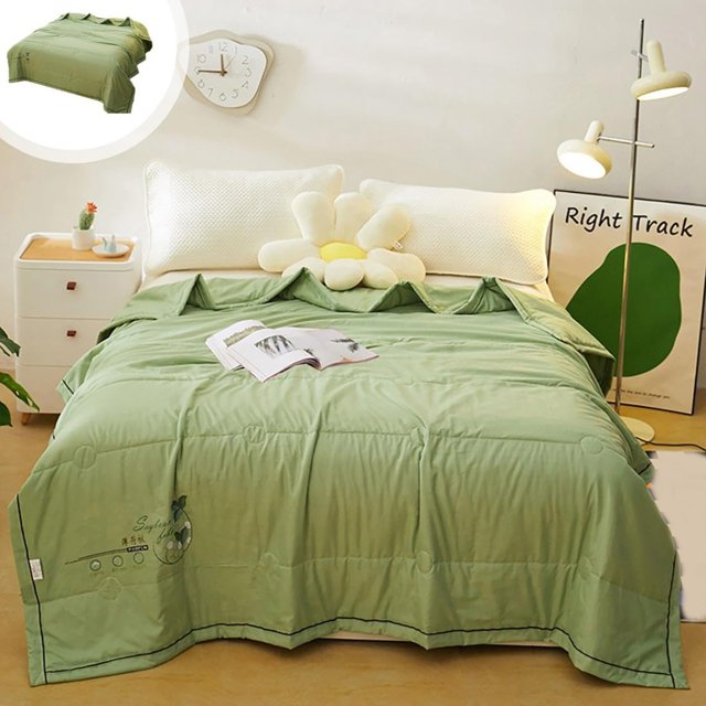 Affordablo Cheap Lightweight Cold Bedding Comforter for All Season Lightweight Comforters for Summer Soft Breathable Silk Smooth Lightweight Summer Comforter 18x18