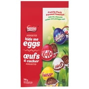 Assorted Hide Me Eggs, Miniature Egg-Shaped KITKAT, SMARTIES, COFFEE CRISP and AERO, Perfect For Egg Hunts & Easter Baskets, Individually Wrapped