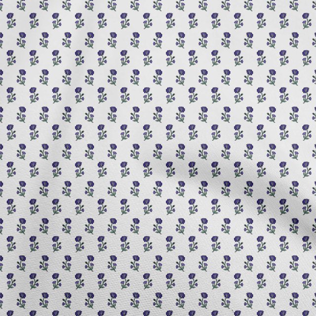 oneOone Velvet Purple Fabric Asian Floral Block Sewing Craft Projects Fabric Prints By Yard 58 Inch Wide