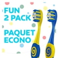 thumbnail image 2 of Colgate Kids Toothbrushes and Suction Cup, Extra Soft, Bluey, 2 Pack, 2 of 7