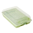 thumbnail image 1 of Shoe Storage Box under $5! CQCYD Transparent Shoe Storage Box, Stackable Shoe Organizer with Vent Holes, Clear Plastic Shoe Cabinet for Closet Shelving, Thickened Shoe Box, 1 of 3