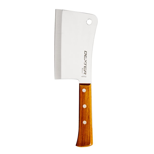 Dexter Russell 49542 Couperet de 6 Pouces avec Manche en Bois de Rose, Acier Inoxydable