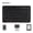 Black 6E9, variant on UsRHHA Slim Wireless Bluetooth Keyboard, Compact Portable Keyboard for Tablet Laptop PC, Ultra Thin Bluetooth Keyboard