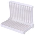 thumbnail image 1 of Plastic Dish Drying Rack Dish Holder Rack Drainer (White), 1 of 9