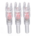 thumbnail image 2 of 3PCS Lighted Nocks For Arrows, 4 Colors, Automatic Lighting, Long Service Life, 6.2mm Internal Diameter Archery Shaft Luminous  Tail For Outdoor, 2 of 8