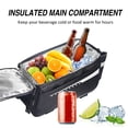 thumbnail image 4 of Waterproof Insulated Trunk Cooler Bag Cycling Bicycle Rear Rack Seat Bag Luggage Storage Bag MTB Bike Pannier Bag Shoulder Bag, 4 of 7