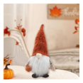 thumbnail image 4 of Way To Celebrate Orange Hat Gnome Decoration, 15 inch height, Multi Color, 4 of 4