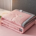 thumbnail image 1 of Chmadoxn Couverture Jetée, Couverture Jetée pour Canapé Couette d'Été Couette de Climatisation Couette d'Été Lavée Couette d'Été à l'Aloès Couette Double Lavable à la Machine Couverture d'Été pour Chambre, 1 of 6