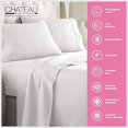 thumbnail image 5 of Queen Bed Sheets, 800 Thread Count Sheets Queen, Best Egyptian Cotton Sheets, Bed Sheets, 4 Piece, Queen Sheets Set, Egyptian Cotton Bed Sheets, Bedding Sheets & Pillowcases - Mineral, 5 of 5
