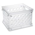 thumbnail image 1 of Sterilite Mini Crate, Clear, 1 of 11